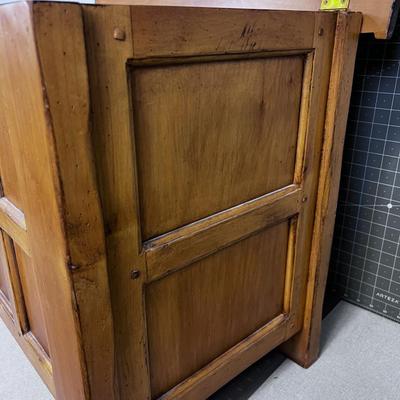 Storage Bin End Table