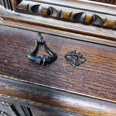 Jacobian Style China Cupboard