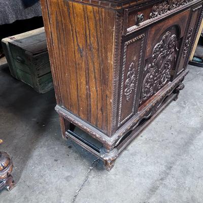 Jacobian Style China Cupboard