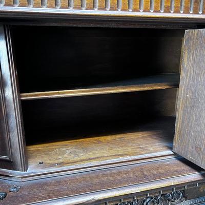 Jacobian Style China Cupboard