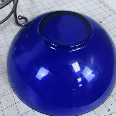 Cobalt BLUE Serving Dish Centerpiece