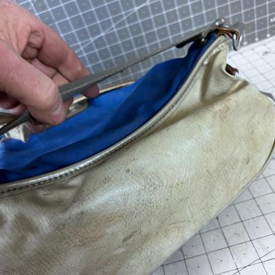 Vintage European Alpine Knapsack Canvas/Leather
