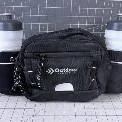 Outdoor Products Fanny Pack w/Water Bottles