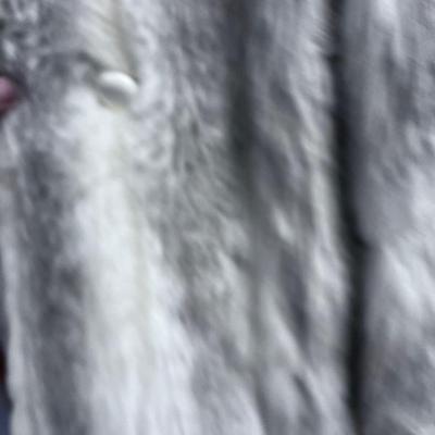 AVEC TU Woman's SZ Large Vegan Fur Coat 