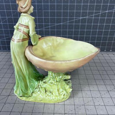 Royal Dux Art Nouveau Maiden w/Pitcher