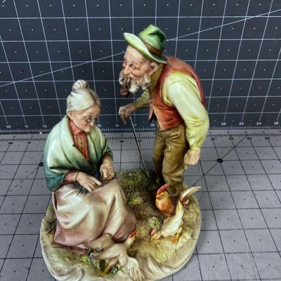 Capodimonte Figurines titled "Golden Age" Antonio Borsato 
