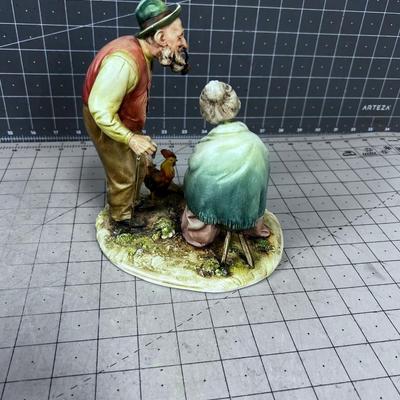 Capodimonte Figurines titled "Golden Age" Antonio Borsato 
