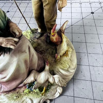 Capodimonte Figurines titled "Golden Age" Antonio Borsato 