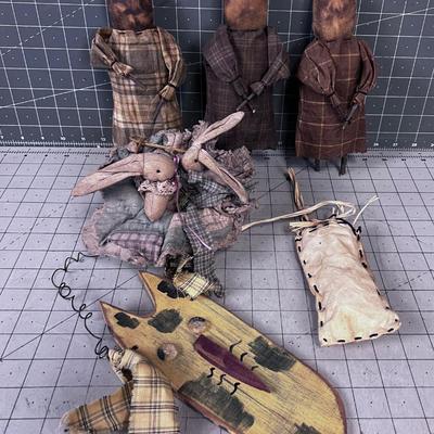 Hand Crafted BUNNY Tribe