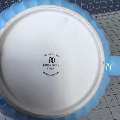 Paula DEEN 4-Quart Robins Egg Blue Mixing Bowl 