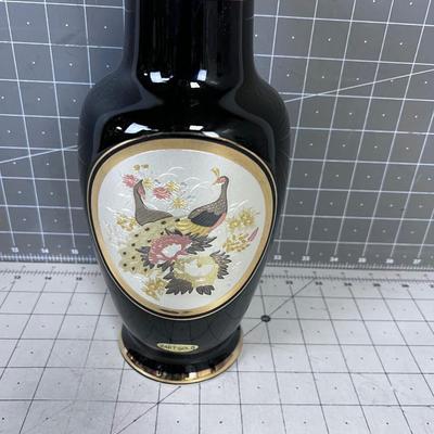 CHOKIN 24 K Gold Trim VASE 