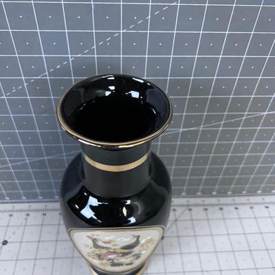 CHOKIN 24 K Gold Trim VASE 