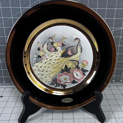 CHOKIN 24 K Gold Trim Plate