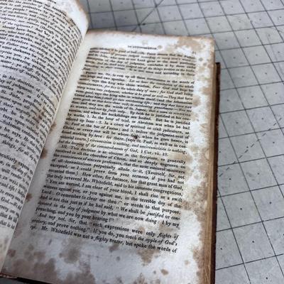 Antique Law Book - "Checks to ANTINOMIANISM" 