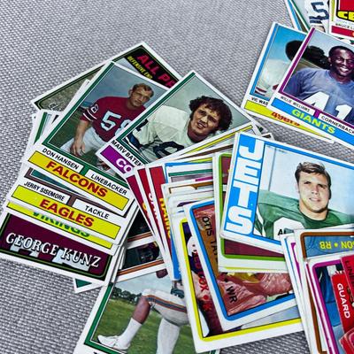 Foot Ball Cards 1970's VINTAGE 