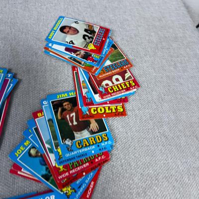 Foot Ball Cards 1970's VINTAGE 