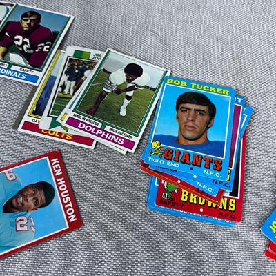 Foot Ball Cards 1970's VINTAGE 