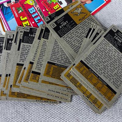 Foot Ball Cards 1970's VINTAGE 