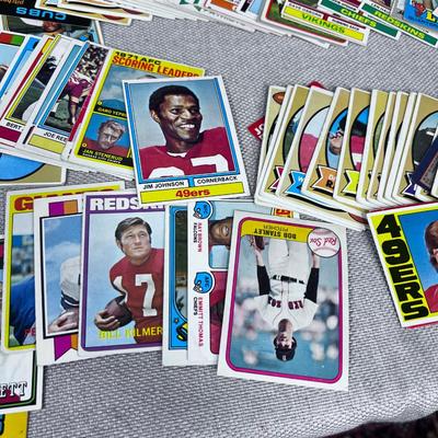 Also A Box of Football Cards from the 1970's COLLECTIBLE