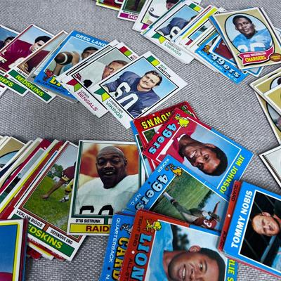 Also A Box of Football Cards from the 1970's COLLECTIBLE