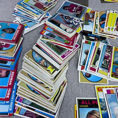 Also A Box of Football Cards from the 1970's COLLECTIBLE