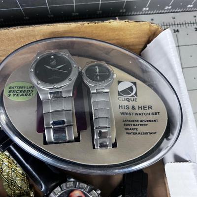 Tray of Wrist Watches 