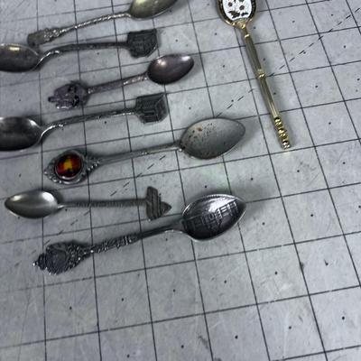 Collection of Souvenir Spoons 