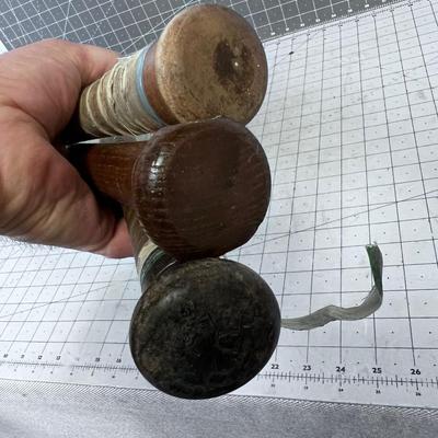 3 WOOD Baseball Bats