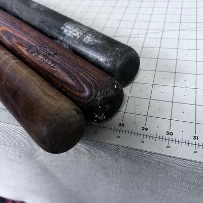 3 WOOD Baseball Bats