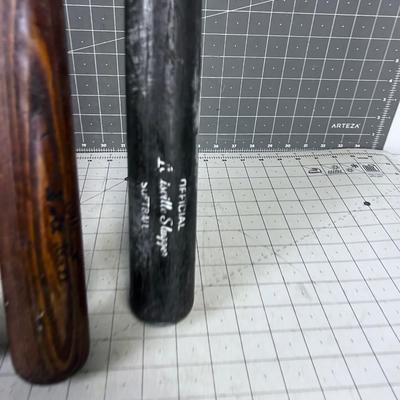 3 WOOD Baseball Bats