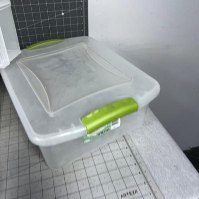 5 Small Tubs or Totes 