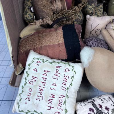 Pillows  and Handcrafted Rustic Crafts