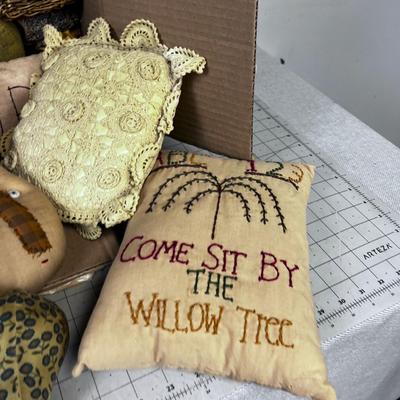 Pillows  and Handcrafted Rustic Crafts
