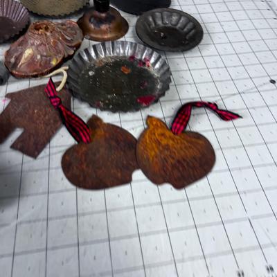 Tin Wear and Candle Holder