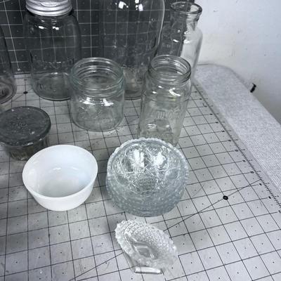 SUPER Lot of Antique  Vintage GLASS 