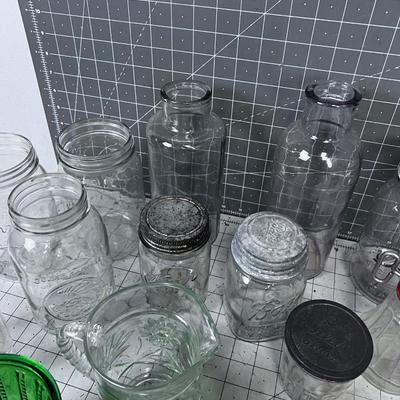 SUPER Lot of Antique  Vintage GLASS 