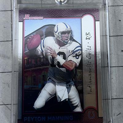BOWMAN Payton Manning Slabbed Card - COLLECTOR!!