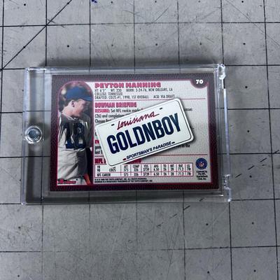 BOWMAN Payton Manning Slabbed Card - COLLECTOR!!