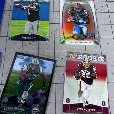 (16) Foot Ball Cards ALL SLEEVED