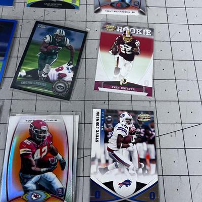 (16) Foot Ball Cards ALL SLEEVED