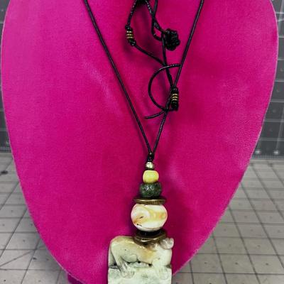 Carved Jade Pendant AWESOME! 