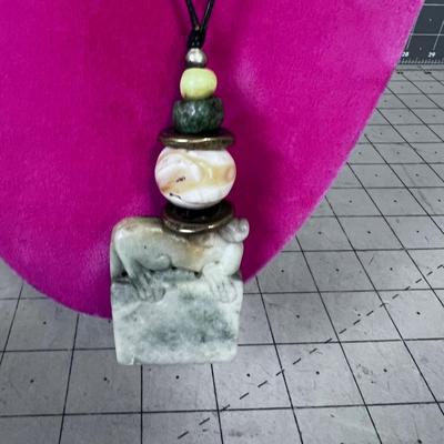 Carved Jade Pendant AWESOME! 