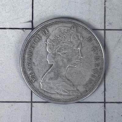 Canadian Half Dollar 90% Silver 