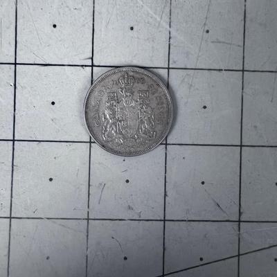 Canadian Half Dollar 90% Silver 