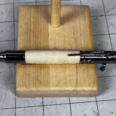 Bolt Action Riffle Pen Birdseye Maple