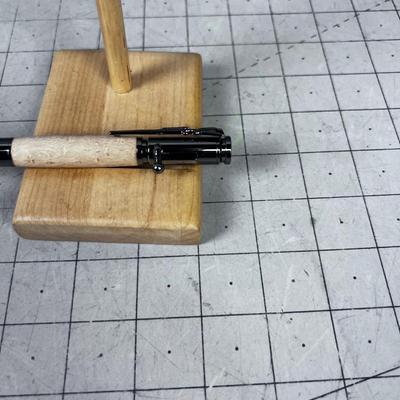 Bolt Action Riffle Pen Birdseye Maple