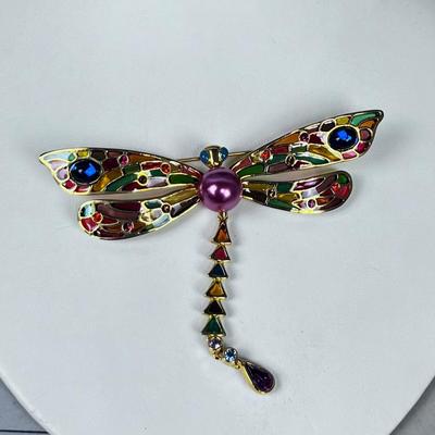 Golden JOAN RIVERS Dragonfly 