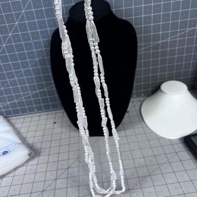 3 Strands of FRESH WATER PEARLS - Real Deal! 