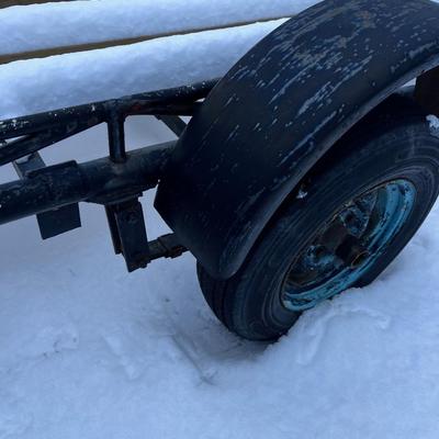 1960's Boat Trailer Single Axle 