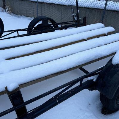 1960's Boat Trailer Single Axle 